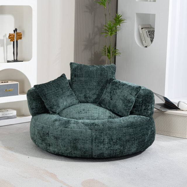 Mason Chenille Bean Bag Lounger