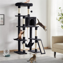 color Large Multi-Purpose Cat Tower