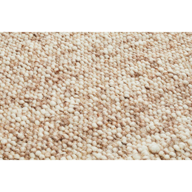 Dekyra Handwoven Wool Light Pink Rug