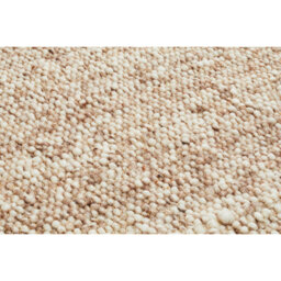 Dekyra Handwoven Wool Light Pink Rug