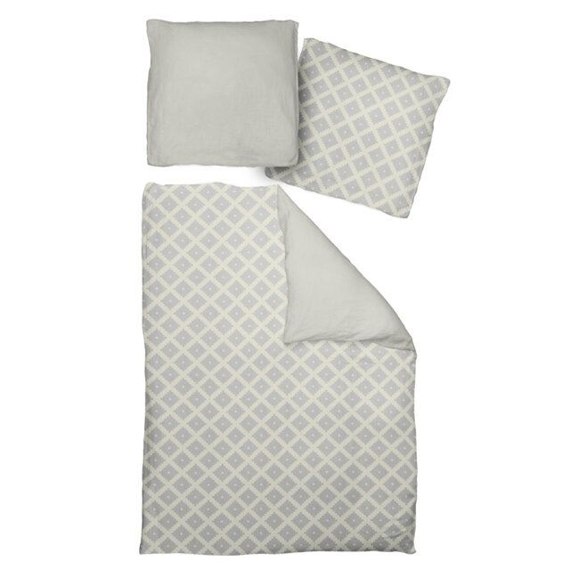 Esteban 100% Cotton 56 TC Reversible Duvet Cover Set