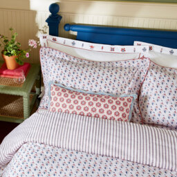 Vanessa Cotton Percale Cotton Duvet Cover Set