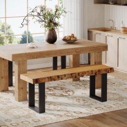 Solid Wood Storage Bench