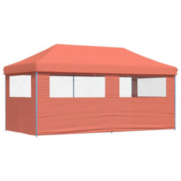 Vidaxl Foldable Tent Pop-Up With 4 Side Walls Outdoor Party Tent Garden Gazebo