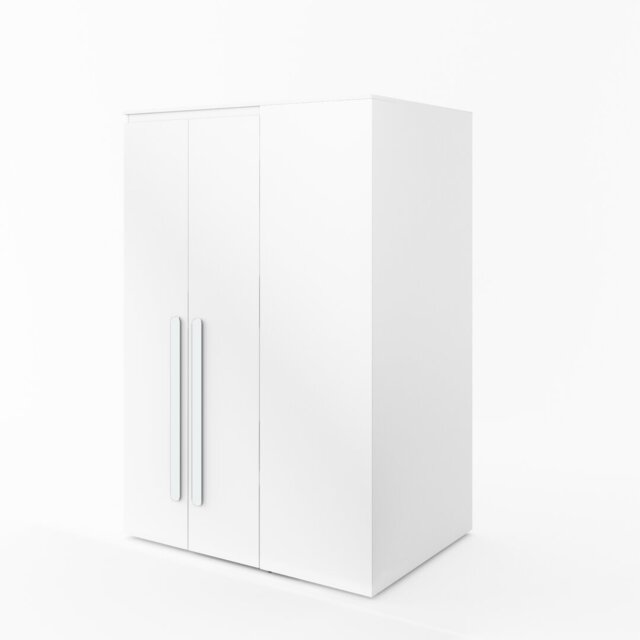 2 Door Manufactured Wood Wardrobe