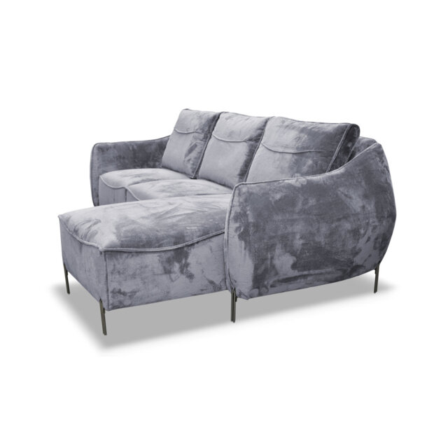 Adly 3 Seater Fabric Sofa & Chaise