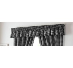 Rosas Gingham Curtain Pelmet