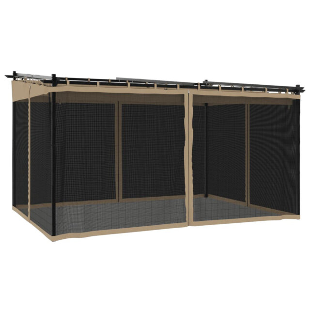 Charlyne 13 Ft. W x 10 Ft. D Metal Soft-top Gazebo