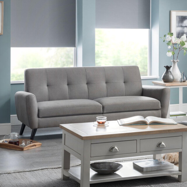 Bostrom 3 Seater Linen Sofa