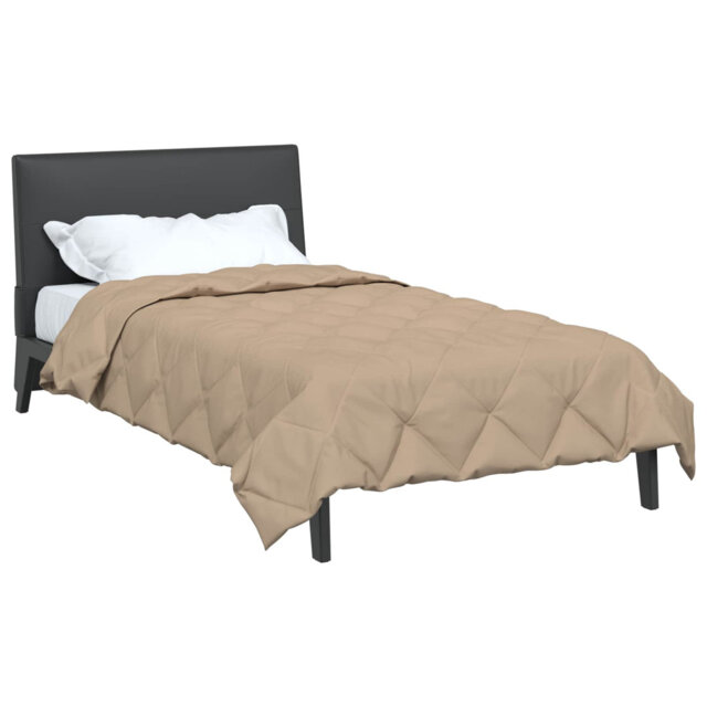 Full Year Duvet Taupe 240 X 200 Cm Microfiber