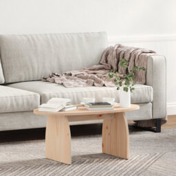 Coffee Table Solid Pine Wood Living Room Rustic Furniture Home Tables