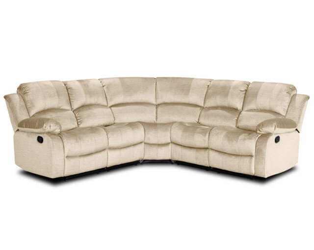 Berck 5 Seater Reclining Corner Sofa