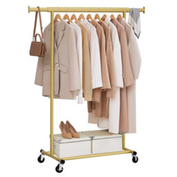 Bonville Adjustable Rolling Clothing Rack