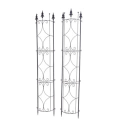 187cm H x 32cm W Iron Arched