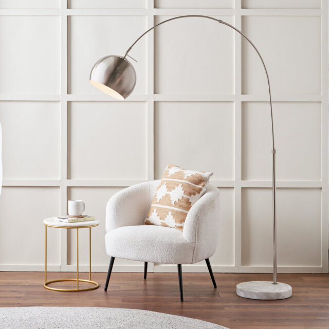 Charlee 175cm Arched Floor Lamp