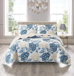 Andrena Bedspread with Pillow Shams Included