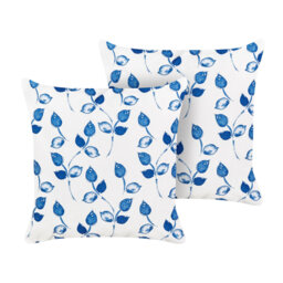 Torbora Indoor / Outdoor Floral Square Throw Cushion With Filling
