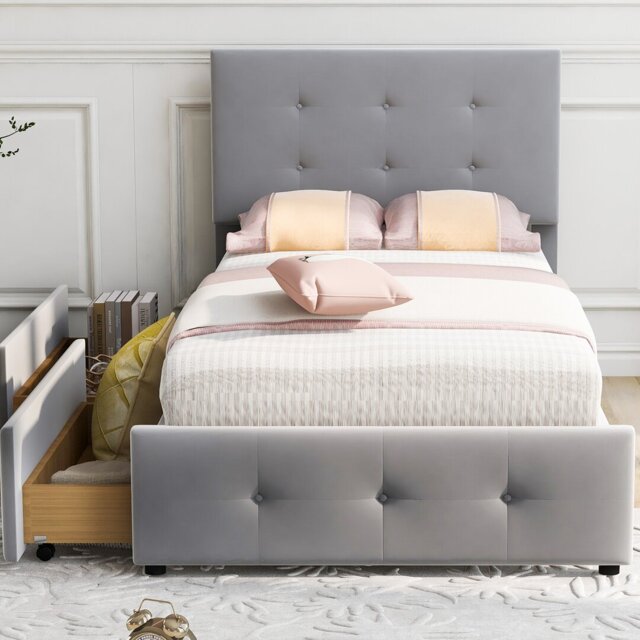 Yvoire Upholstered Storage Bed