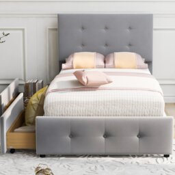 Yvoire Upholstered Storage Bed