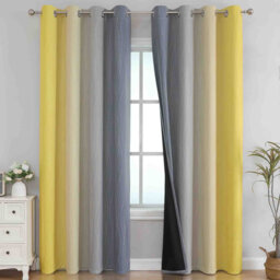 Polyester Blackout Curtain Pair (Set of 2)