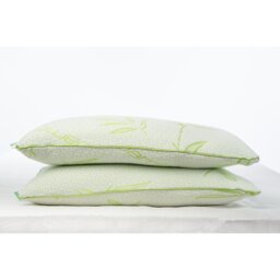 Rayon From Bamboo Memory Foam Pillow Pair
