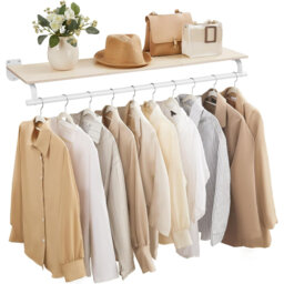 109cm Wall Mounted Clothes Rack