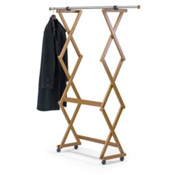 651 Felix Cherry Closable and Extendable Coat Rack