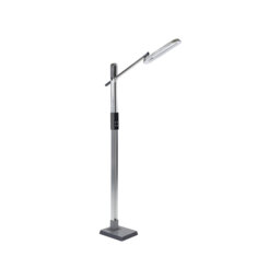 Kirwin 144cm Silver LED Task Floor Lamp