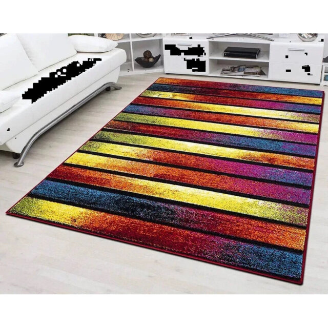 Modern Stylish Multi Colour Hand Carved Area Rugs Soft Living Room Bedroom Carpet Hallway Runner Floor Mat