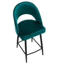 Atka Upholstered Counter Stool with Metal Frame