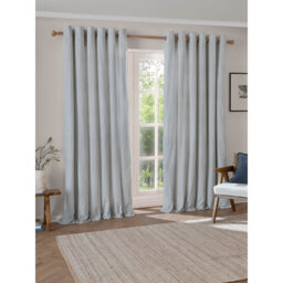 Hebden Cotton Blend Room Darkening Curtain Panel Pair