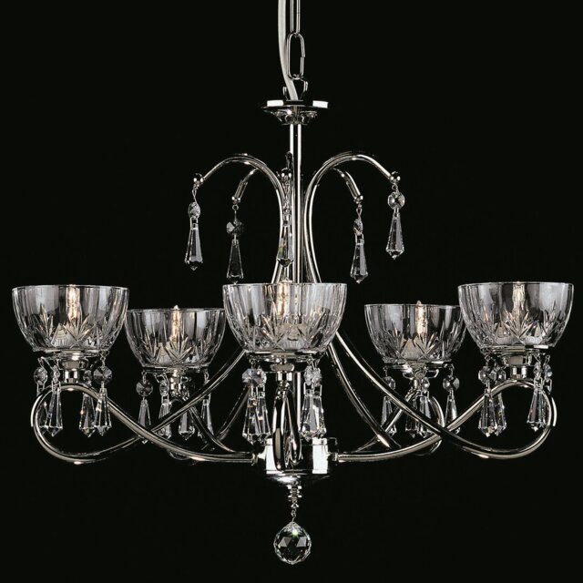 Roddin 5-Light Shaded Chandelier