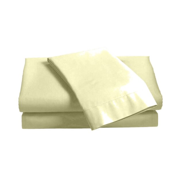 Percale Valance Sheet Polycotton Solid Colour Bed Sheet Single Double King Super King Machine Washable High Quality