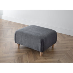 Charlotte-Ann Soft Touch Square Footstool