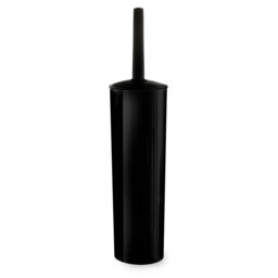 Plastic Toilet Brush & Holder Tall - White