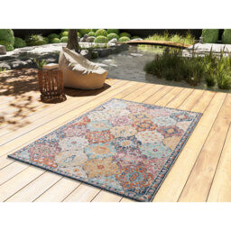 Lowell Rectangle Moroccan Berber Indoor / Outdoor Area Rug