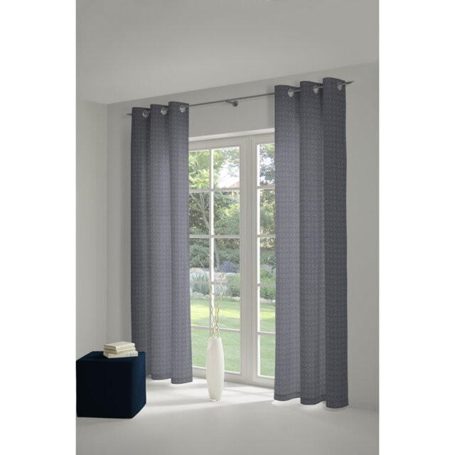 Salguero Eyelet Opaque Single Curtain