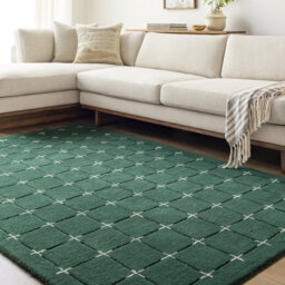 Moroccan Wool Hand Tufted Area Rug