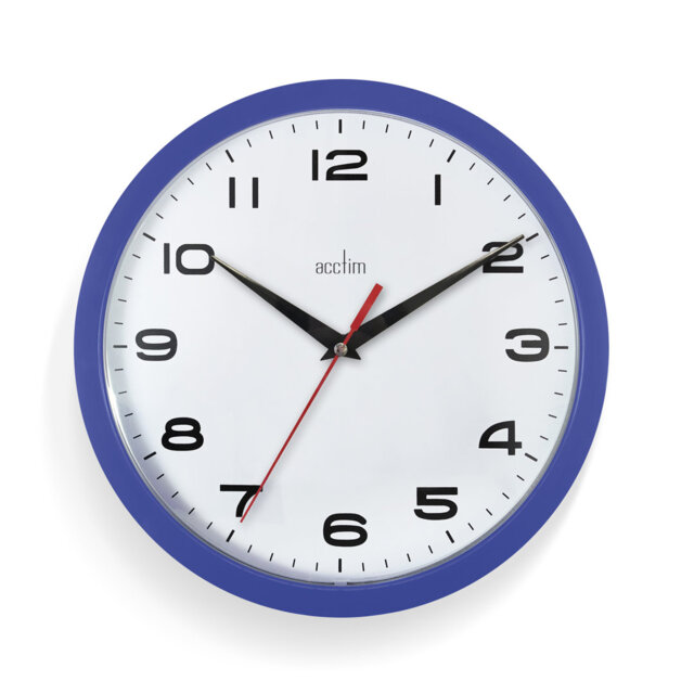 Acctim Aylesbury Kitchen Wall Clock Quartz 25cm