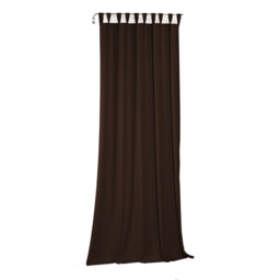 Newbury 67% Polyester And 33% Cotton Room Darkening Single Curtain Panel
