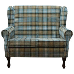 120Cm Round Arm Loveseat