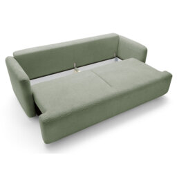 Beilul 227Cm Round Arm Sofa Bed