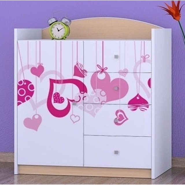 Nisbet Kids 4 - Drawer Combo Dresser