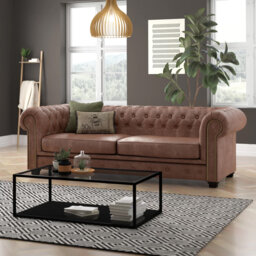 Haverly 3 Seater Chesterfield Sofa Bed