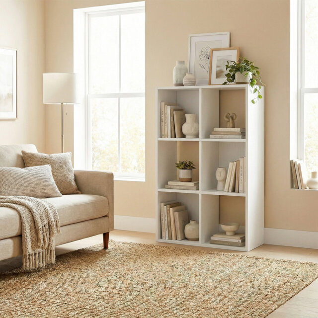 Iulfrith 93cm H x 60cm W Cube Bookcase