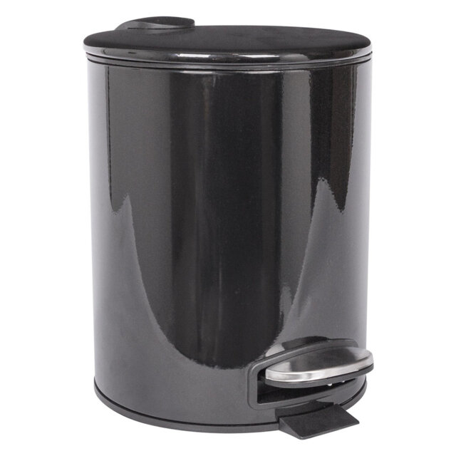 Harbour Housewares - Round Bathroom Pedal Bin