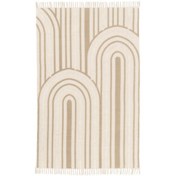 Antowan Cotton Brown/Beige Rug