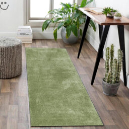 Solid Colour Shag Area Rug