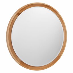 Angelica Solid Wood Flat Wall Mirror
