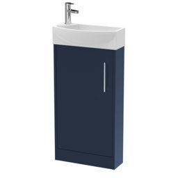 Juno 450mm Single Bathroom Vanity with Drop In Vitreous China Basin